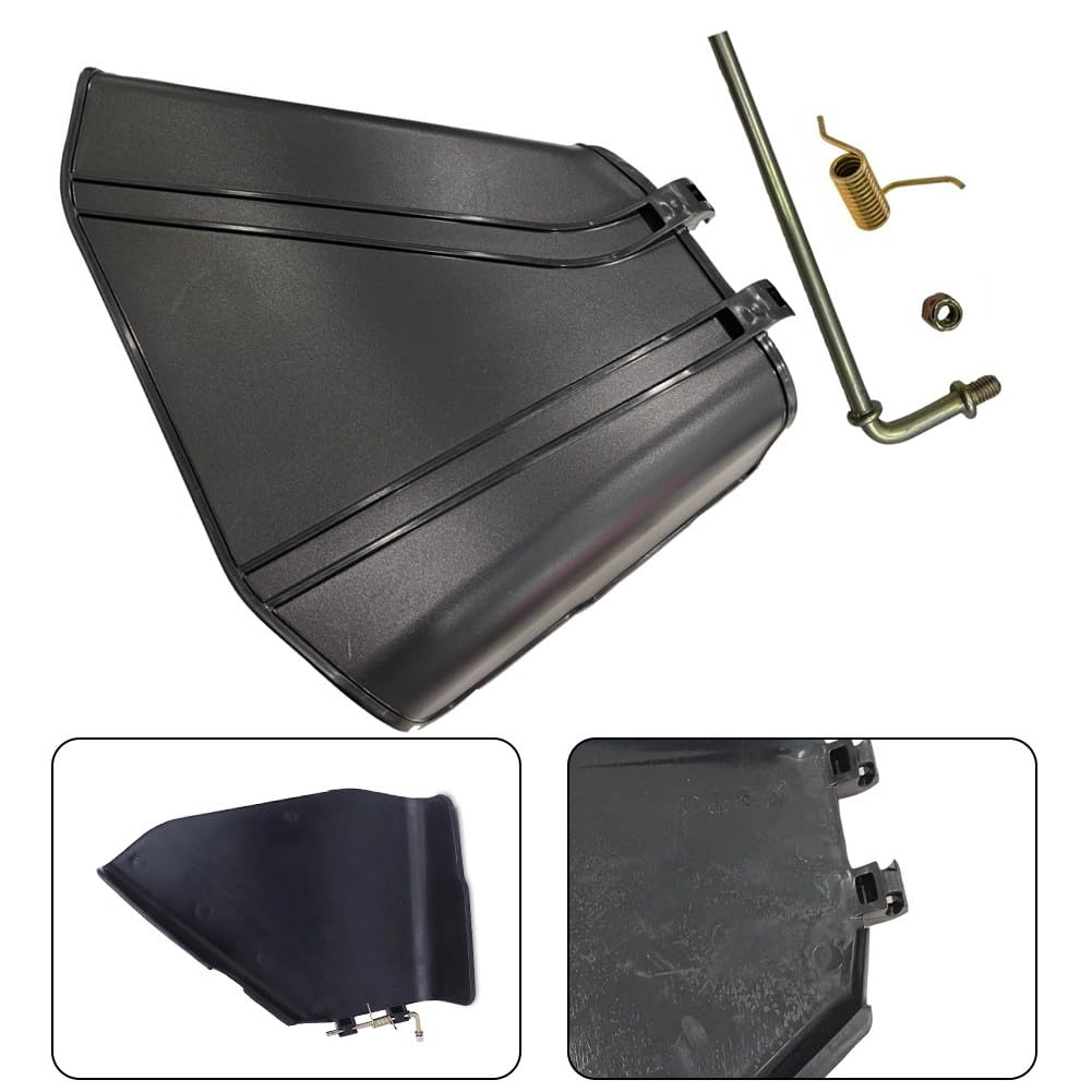 Kit deflector de cortacésped de 6 1/2 pulgadas con resorte y varilla para cubierta de canal de descarga lateral Toro Timecutter Z5000, Z5020, Z5030 y Z5040