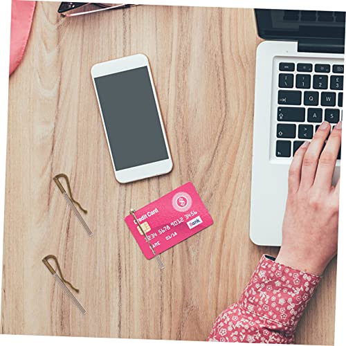 2Pcs Metal Spring Wallet Check Holders Banknote Clips Credit Organizers Money Clips for Men and Women2