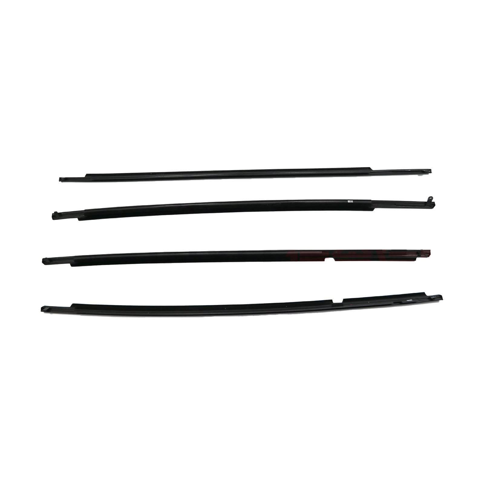 Compatible con Toyota Verso 2011-2016, 4 Piezas de burletes para Puertas y Ventanas de Coche, Kit de Correa de Sellado para molduras de Ventanas,A