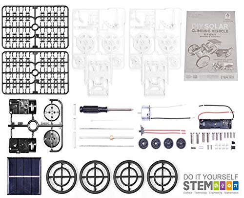 17Tek STEM Educational Solar Robot - Green Energy DIY Science Solar Power Kits