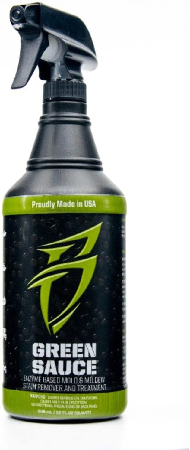 Boat Bling Green Sauce Enzyme Boat Stain Remover - Vinyl Seats, Canvas, Fiberglass Cleaner 32oz