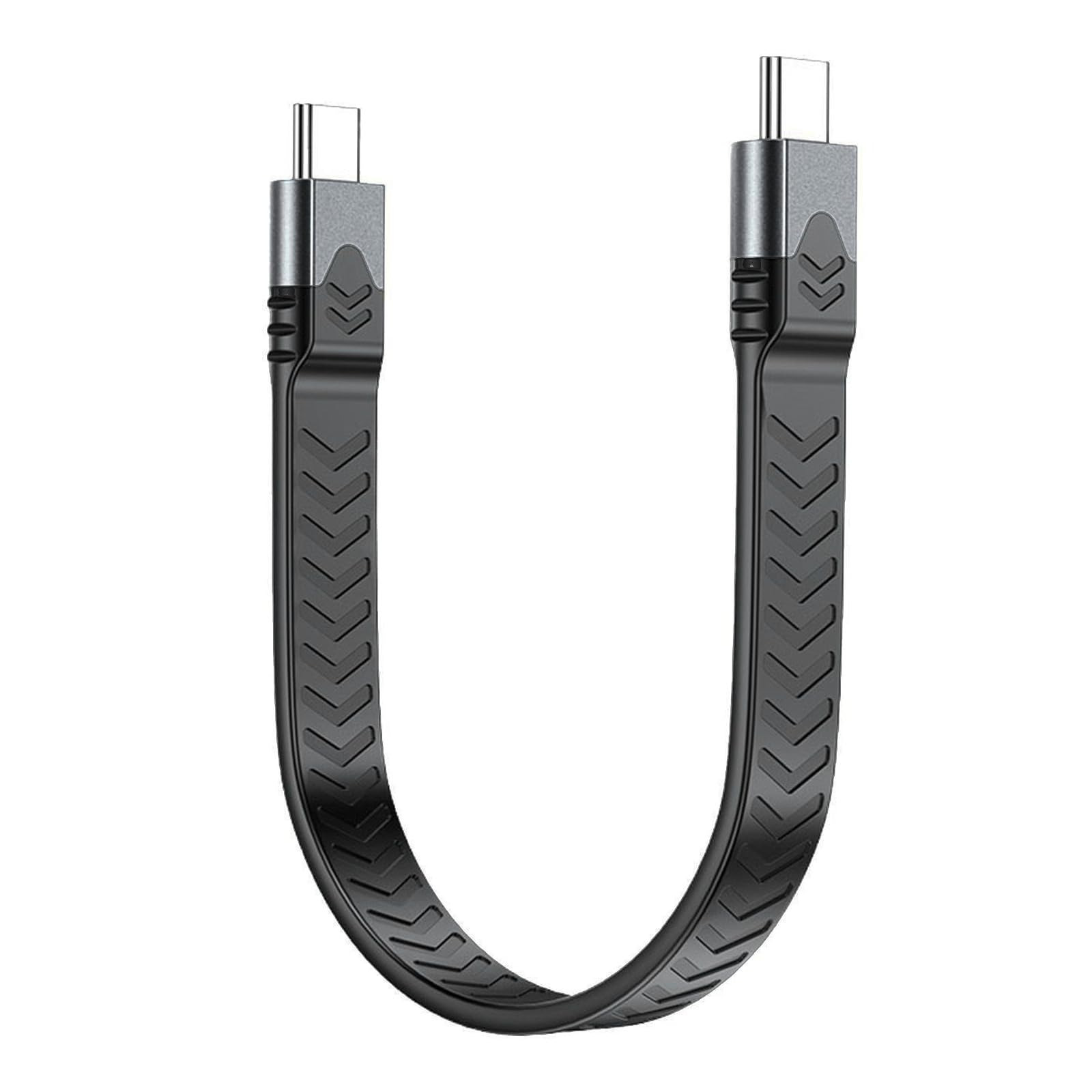 Kalttoy Black Usb5 Cable Providing Pd240w Fast Charging And 80Gbps Data Speed 16K 60Hz Video Transfer For Multiple Devices Data Cable