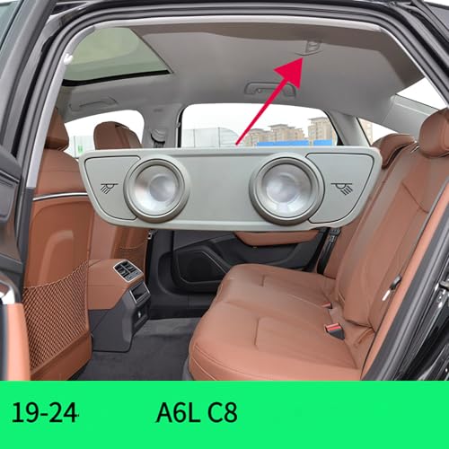 Car Reading Light Sunroof Switch for Audi A6LC8 40TFSI 2019-2024,Car Interior Overhead Console Dome Light Reading Lamp Sunroof Switch Parts.,B-Grey(Normal/A-Black)