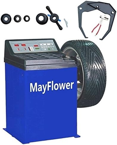 Mayflower 680 Electronic Wheel Balancer with accessories