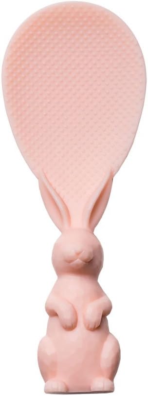 [Franc Franc] Rabbit Rice Paddle, 7.7-Inch (Pink)