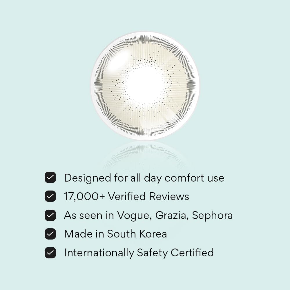 Swatii Premium Coloured Contact Lenses, 6 Month Use (Jade Green, 6 Month Use(Zero Power))
