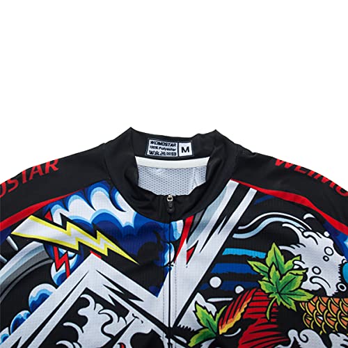 Maillot de cyclisme Hotlion manches courtes anti-transpiration - 4