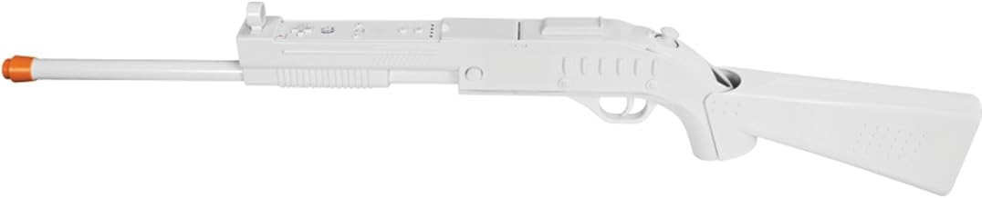 CTA Digital Sure Shot Rifle for Wii - Volante/mando (Pistola, Wii, Select, Inalámbrico, RF, Color blanco)