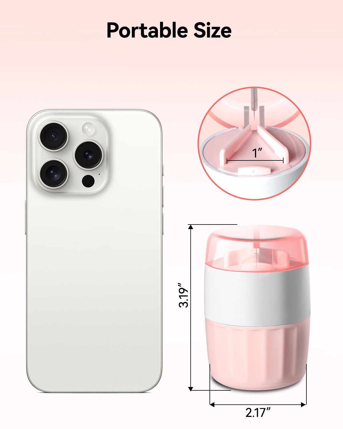 Pill Crusher Fine Powder - Cotatoc 3-in-1 Pill Crusher with Stainless Steel Grinding Pestle, Portable Pill Cutter and Crusher for Elderly and Pets (Pink) — Amazon image 5