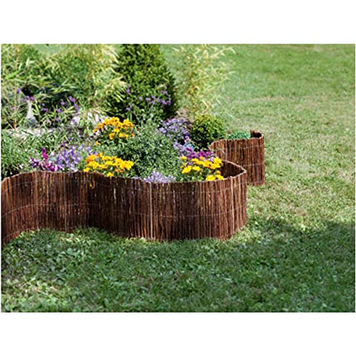 Bordure de jardin à dérouler en bois Willow roll