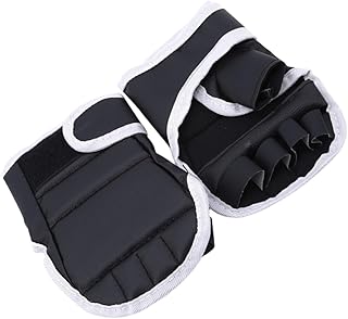 HONMEET 1 Par Luvas De Acessórios De Boxe Luvas De Boxe De Meio Dedo Suprimentos De Taekwondo Luvas De Boxe Principais Portáteis Luvas De Boxe Suprimentos De Boxe Suprimentos De Boxe