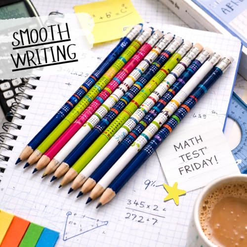 Image of One2Ten Pencils (100) | Super Fun Unicorn & Space Cartoon Theme Dark Lead Pencils for Kids | HB Writing Pencils for Girls & Boys | School & Return Gift Stationery.