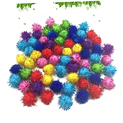 SEWOART 200stücke Verschiedene Faszinierende Lametta-pom-pom-Kugeln...