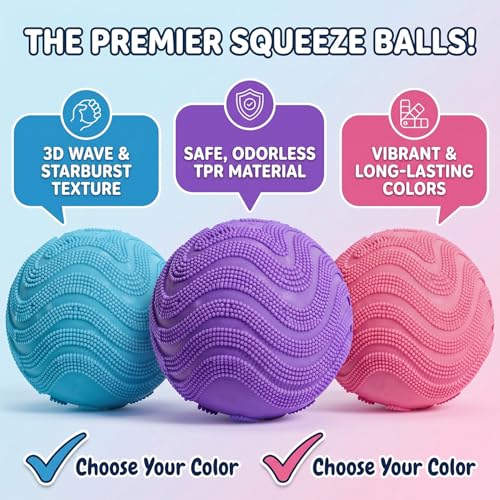 Fuzz Ball Squishy Stress Ball Toy,Slow Rising Memory Foam Fidget Squishy Fuzz Balls Adults Anxiety Stress Relief Toys,Party Favors Gift for Focus&Relaxation - Image 3