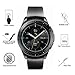 [4 Pack] Tempered Glass Screen Protector for Samsung Galaxy Watch 42mm / Gear S2, Akwox [0.33mm 2.5D High Definition 9H] Premium Clear Screen Protector for Samsung Galaxy Watch Smartwatch 42mm/Gear S2