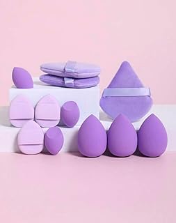 Juego de esponjas de maquillaje, 12 piezas, m...