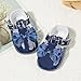 Meckior Infant Baby Girls Soft Sole Bowknot Princess Wedding Dress Mary Jane Flats Shoes Easter Light Baby Sneaker Shoes
