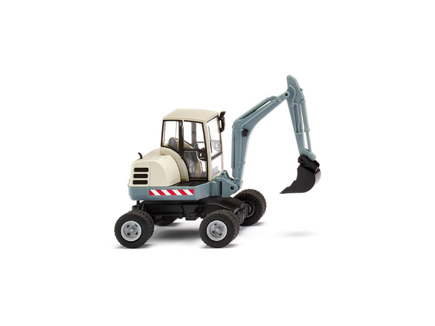 Wiking Mini Excavator Alpine Blue WK065809 HO Gauge, Multicolor, 1:87