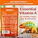 Gargeer 'Vitamin A Plus' Supplement for Reptiles | Retinyl Palmitate + Beta-Carotene | Supports Vision, Skin, Immune & Vitality | Geckos, Dragons, Tortoises, Turtles, Snakes | 3oz | Made in USA !