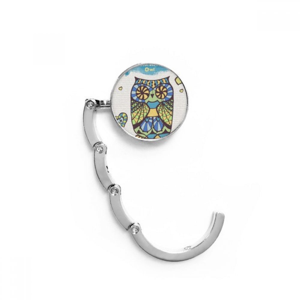 Porte sac de table pliable hibou compact et robuste pour bureau - 7
