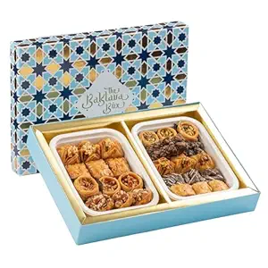 Assorted Baklava Box with 9 Varieties of Baklavas 500 Gms