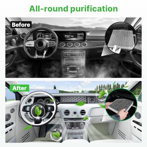 Image of 2PCS Cabin Air Filters Fit for 2015-2023 Mercedes C300, 2016-2022 GLC300