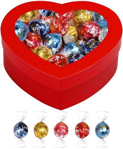 LindtChocolate Truffles Mother’s Day Gift Box, 30 Individually Wrapped Assorted Filled...
