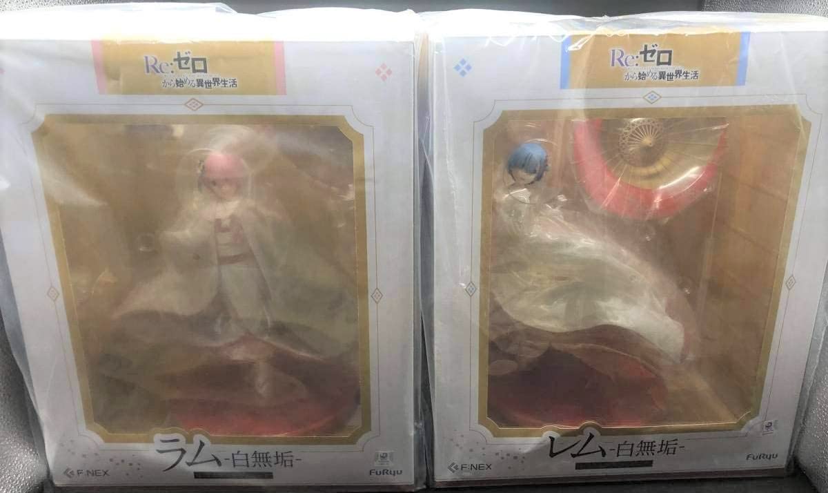 Amazon | 受注限定 Re：ゼロから始める異世界生活 レム ラム 白無垢 1  