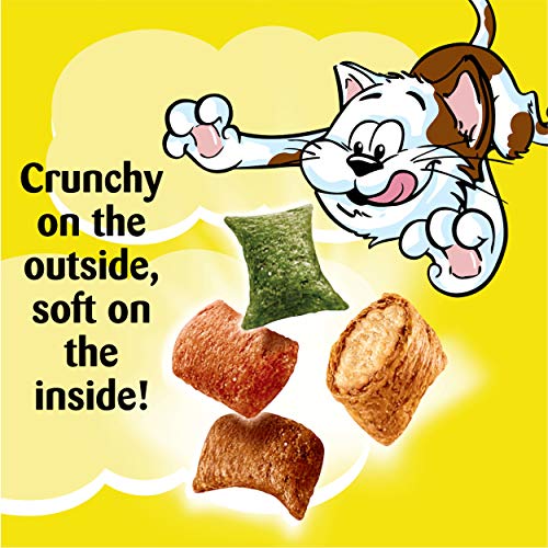 TEMPTATIONS ShakeUps Crunchy and Soft Cat Treats, Clucky Carnival Flavor, 5.29 oz. Pouch - Image 3