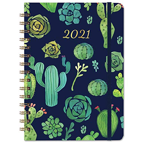 2021 Planner - Weekly & Monthly Planner with Tabs, 6.3