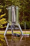 Bayou Classic 200-440 44-Qt Turkey Fryer Kit, Silver