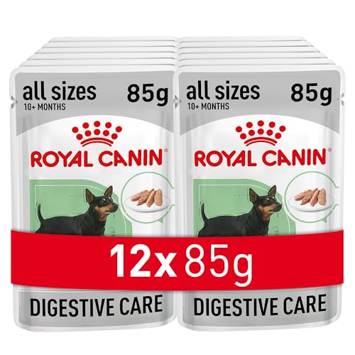 Royal Canin Digestive Care | 12 x 85 g | Nourriture Humide pour Chiens Adultes | À partir de 10 Mois | Convient aux Chiens ayant Une Digestion Sensible