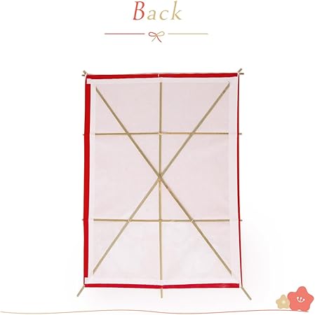 お正月飾り 赤い 凧 たこ 特大 角凧 和紙 2026年 干支 午年 馬 うま - 画像 (5)