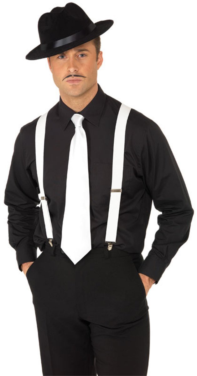 SmiffysSmiffys Elasticated Braces - White