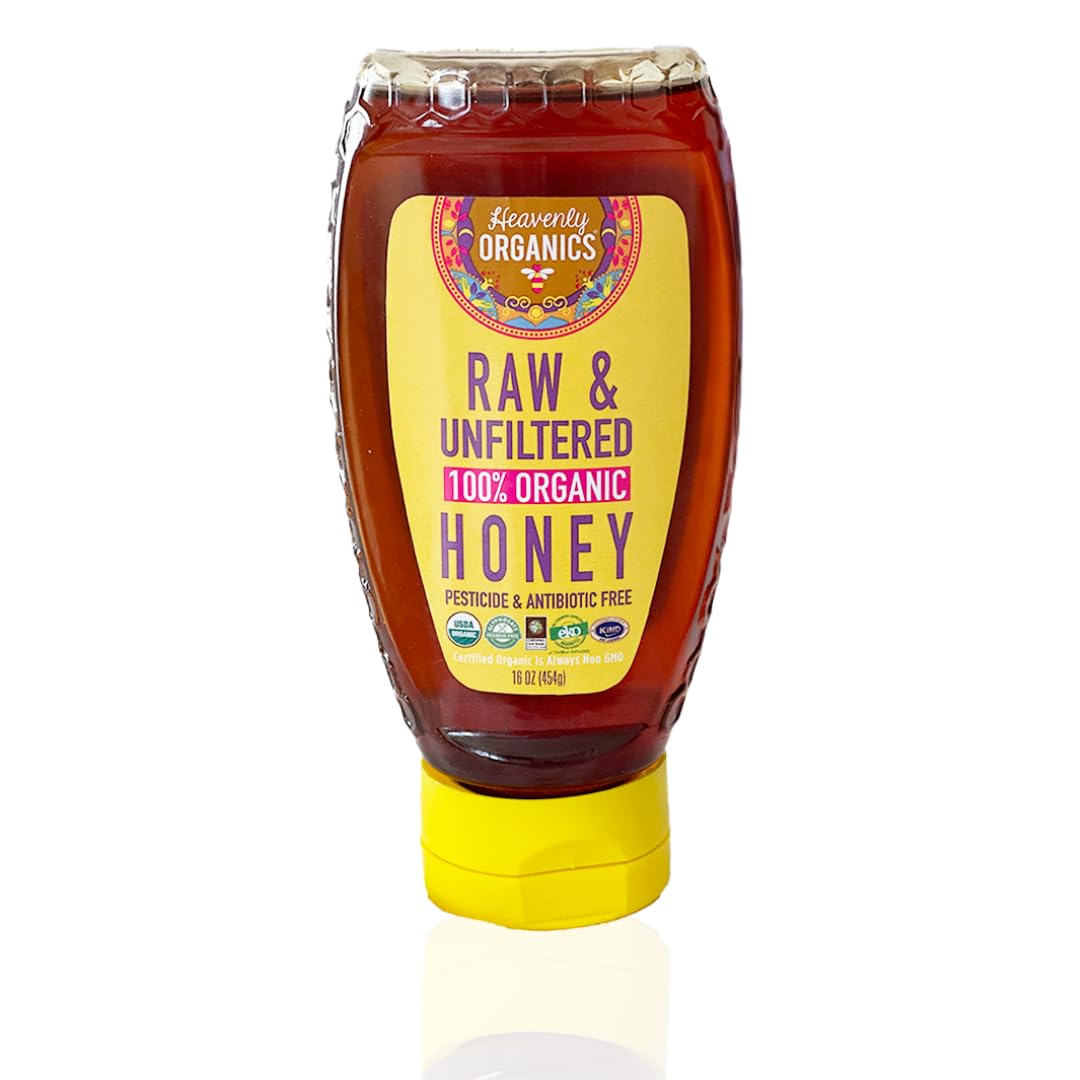 Heavenly Organics 100% Organic Raw Honey