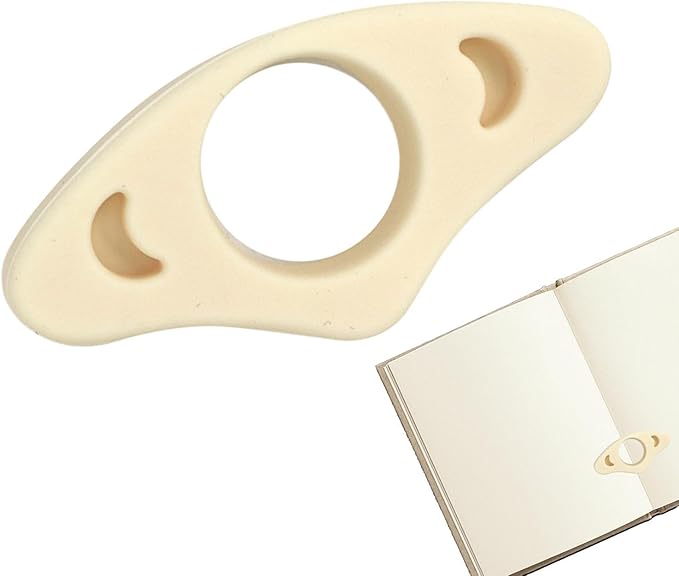 Thumb Page Holder - Thumb Bookmark Book Opener Page Holder | Portable Comfortable Book Finger Holder for Families, Holidays, Friends : Amazon.co.uk: Stationery & Office Supplies