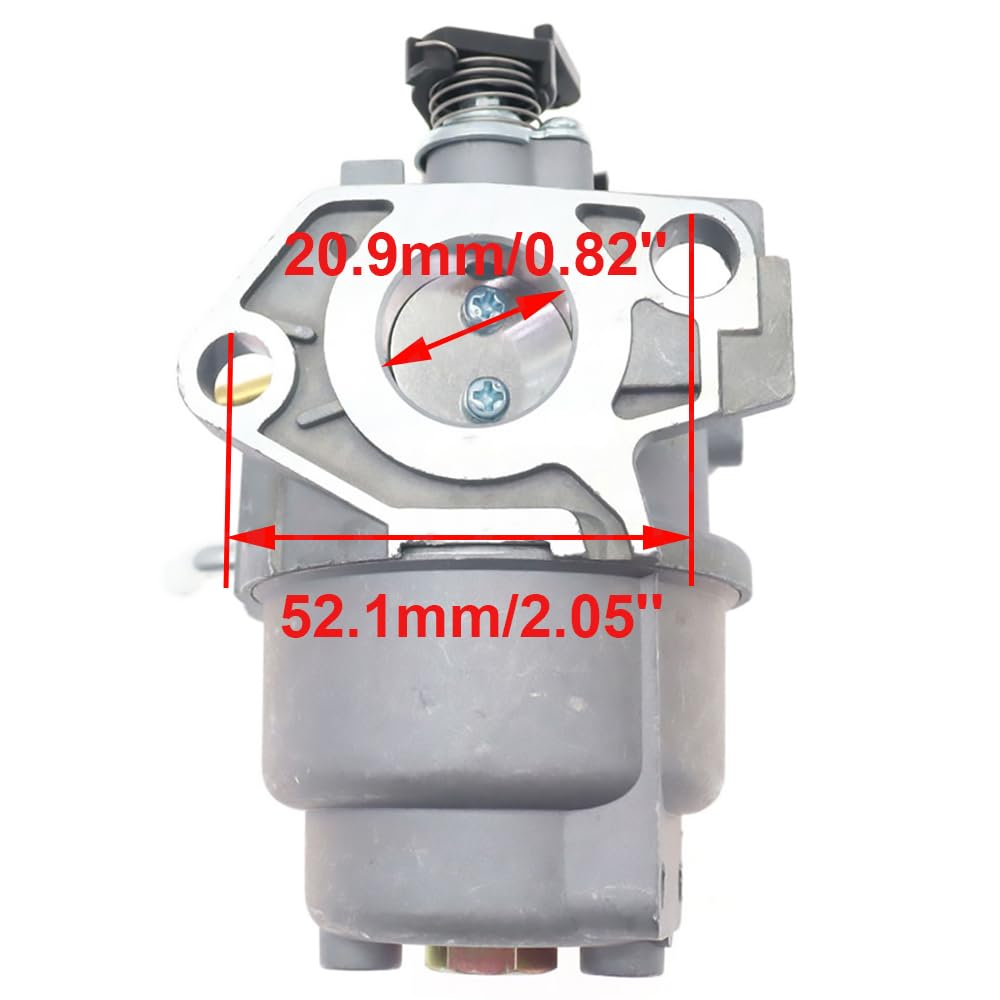 Realman Kit di montaggio carburatore 16100-ZA0-L01 per trattore da giardino Honda HT3813 HT3813K1 HT4213