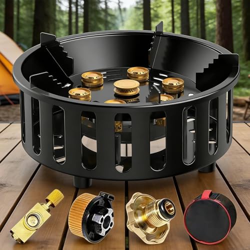 Réchauds d'extérieur pour cuisson avec kit cuisine compact ultra léger pour le camping - 4