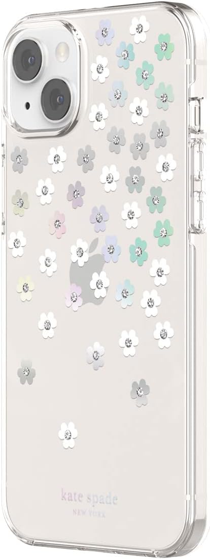 Kate Spade New York Protective Hardshell Case Compatible with Apple iPhone 14 Plus - Scattered Flowers [KSIPH-224-SFIRC] - Image 3