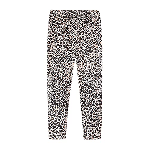 Image of Mud Kingdom Little Big Girls Leggings Cute Printing Polyester Stretchy Fashion Spring Summer