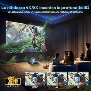 NothingProjector Tela per proiettore, 100 pollici, allungabile, elettrica, ALR CLR, schermo TV laser 4K UHD, home theater, portatile, schermo per proiettore a distanza ultra corta, nessun montaggio