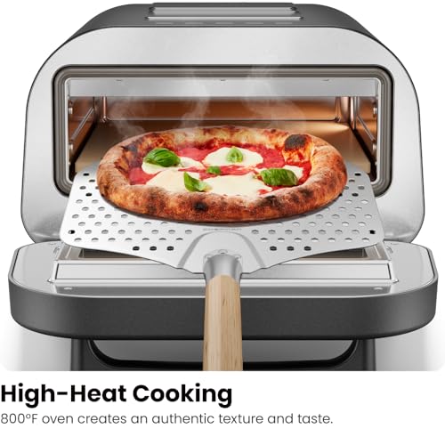 Chefman RJ25-PO12-BLACK Indoor Pizza Oven - Makes 12 Inch Pizzas In Minutes, Heats Up To 800°F - Countertop Electric Pizza Maker thumb #3
