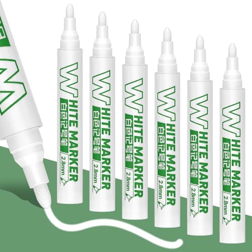 Paint Pens White Marker For Walls White Fabric Pen Pcs White