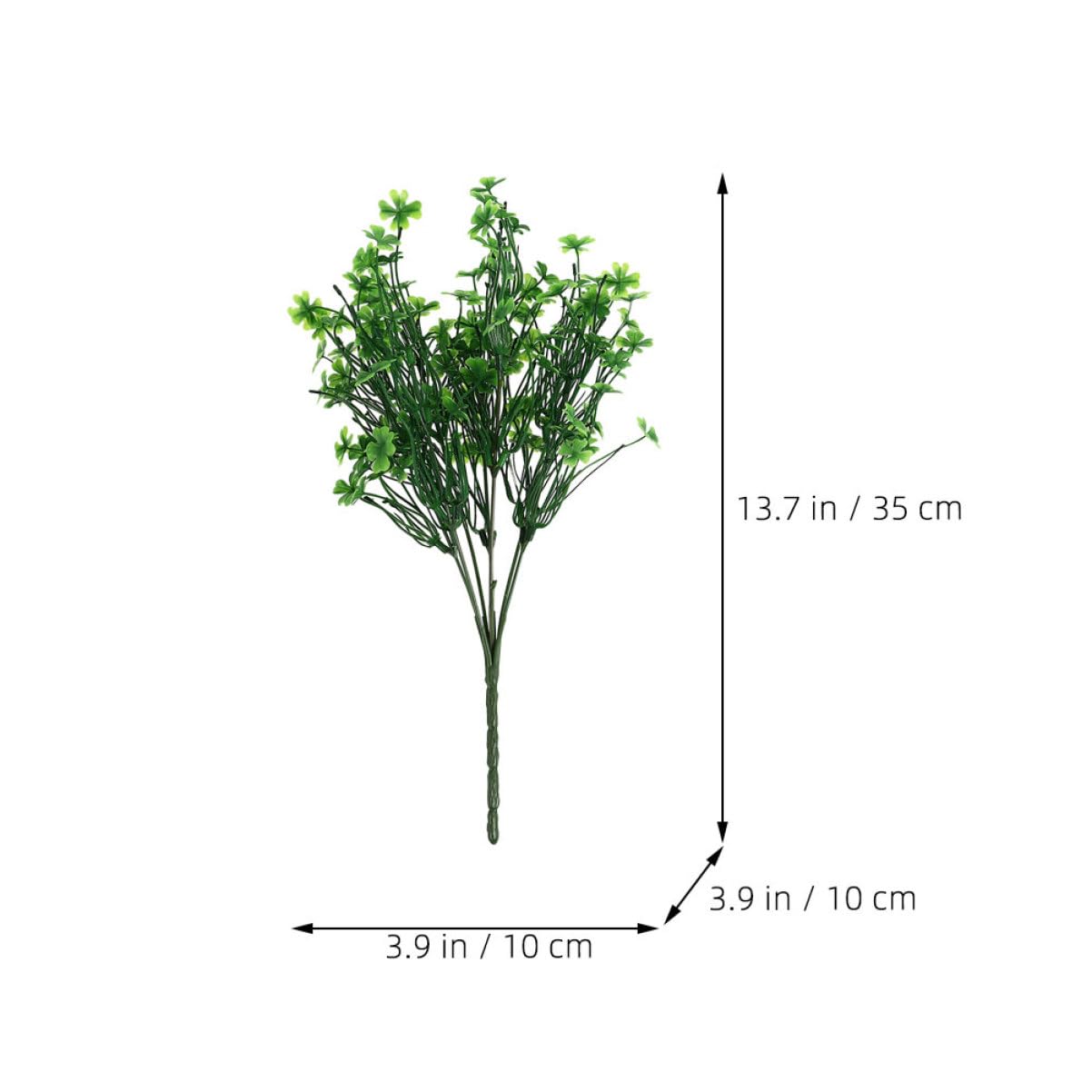 6pezzi Foglie Artificiali Decorativa Con Stelo Piante Finte Per Bouquet Fai Da Te Decorazioni Per Matrimoni e Festività Adatte Per Interni Ed Esterni