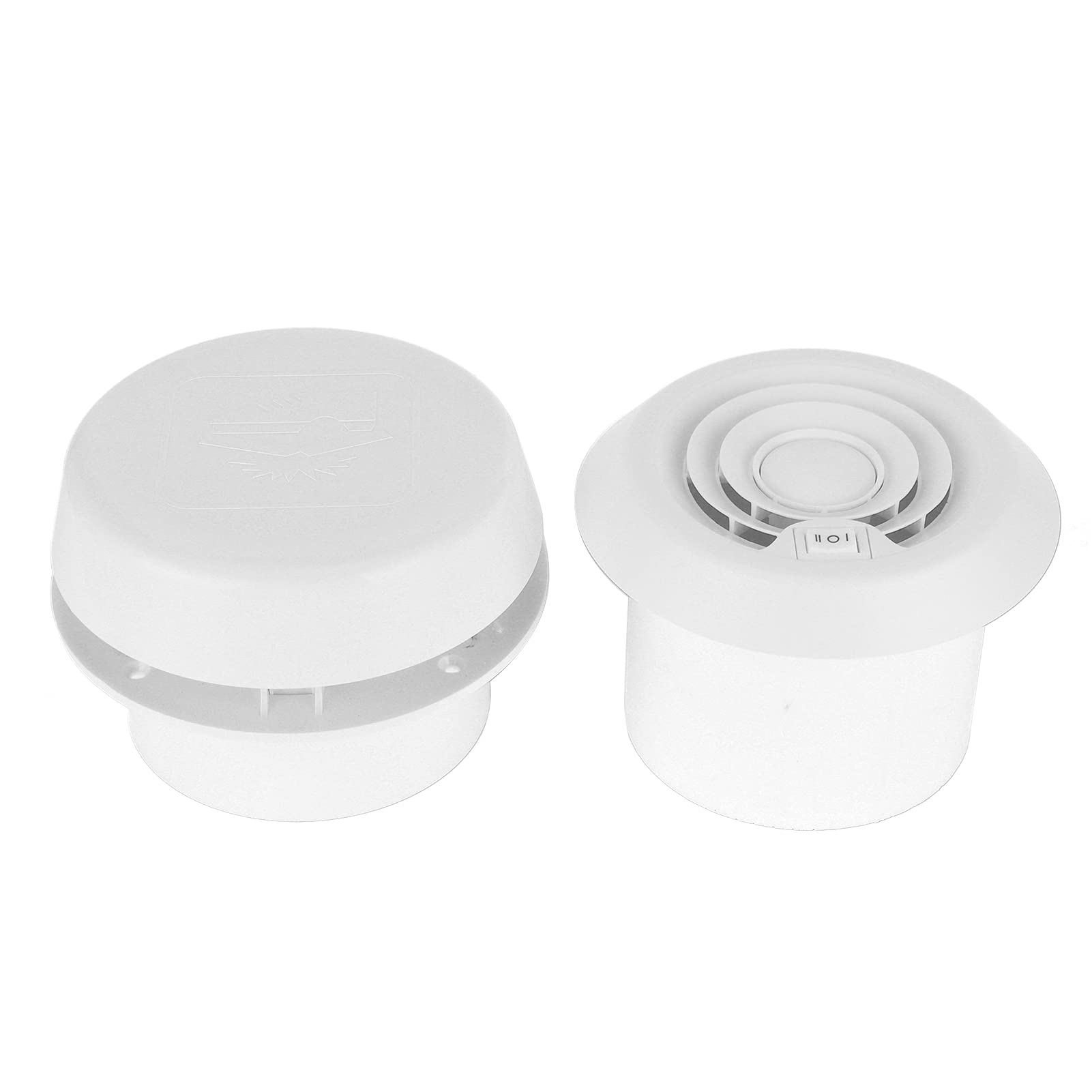 Ventilatore da Tetto 12V Griglia di Raffreddamento per Ventilazione Silenziosa da Soffitto per, Roulotte da Viaggio, Furgone - Basso Rumore, Installazione Facile, Design Durevole