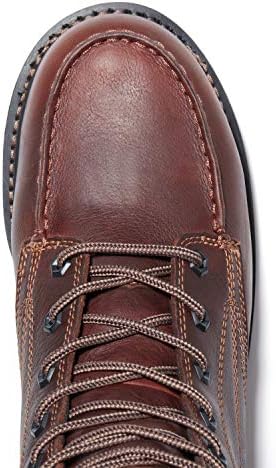 Timberland Men's Gridworks 8 Inch Soft Toe Waterproof 8 WP, Brown, 8.5 | Image 4