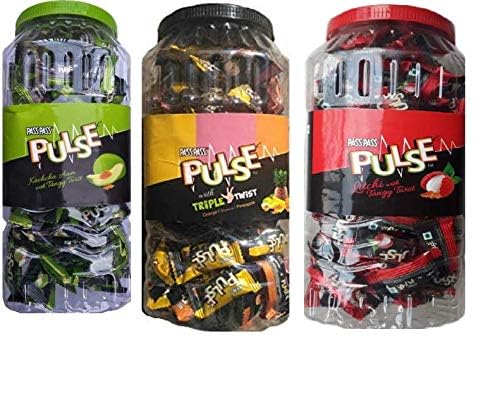 Pulse Candy Pass Pass Sensational Kacchaa Aam Flavor Candy 175 Pice jar (Kachcha Aam, Litchi Triple Twist Candy Jar combo, Normal) (B0D9TL8QWV) Amazon Price History, Amazon Price Tracker