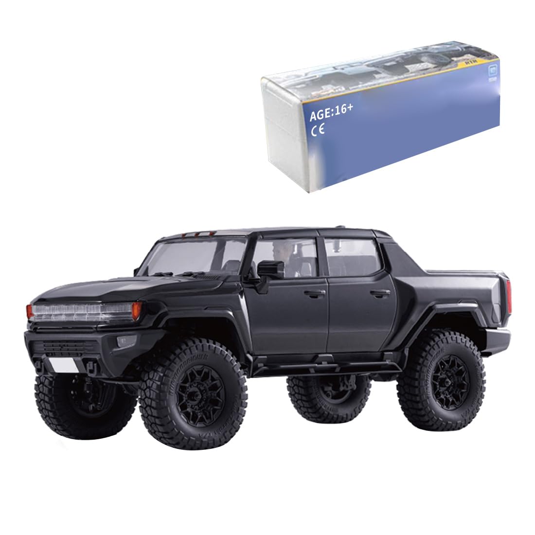 1/18 FCX18 2,4 G RC samochód off-road, obudowa EV i dwubiegowa skrzynia biegów, zabawka dla dorosłych, zabawka RC na prezent (wersja RTR)