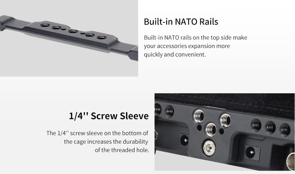 Amazon.co.jp: ノーブランド Nitze ケージ Feelworld Lut7S/LUT7 PRO