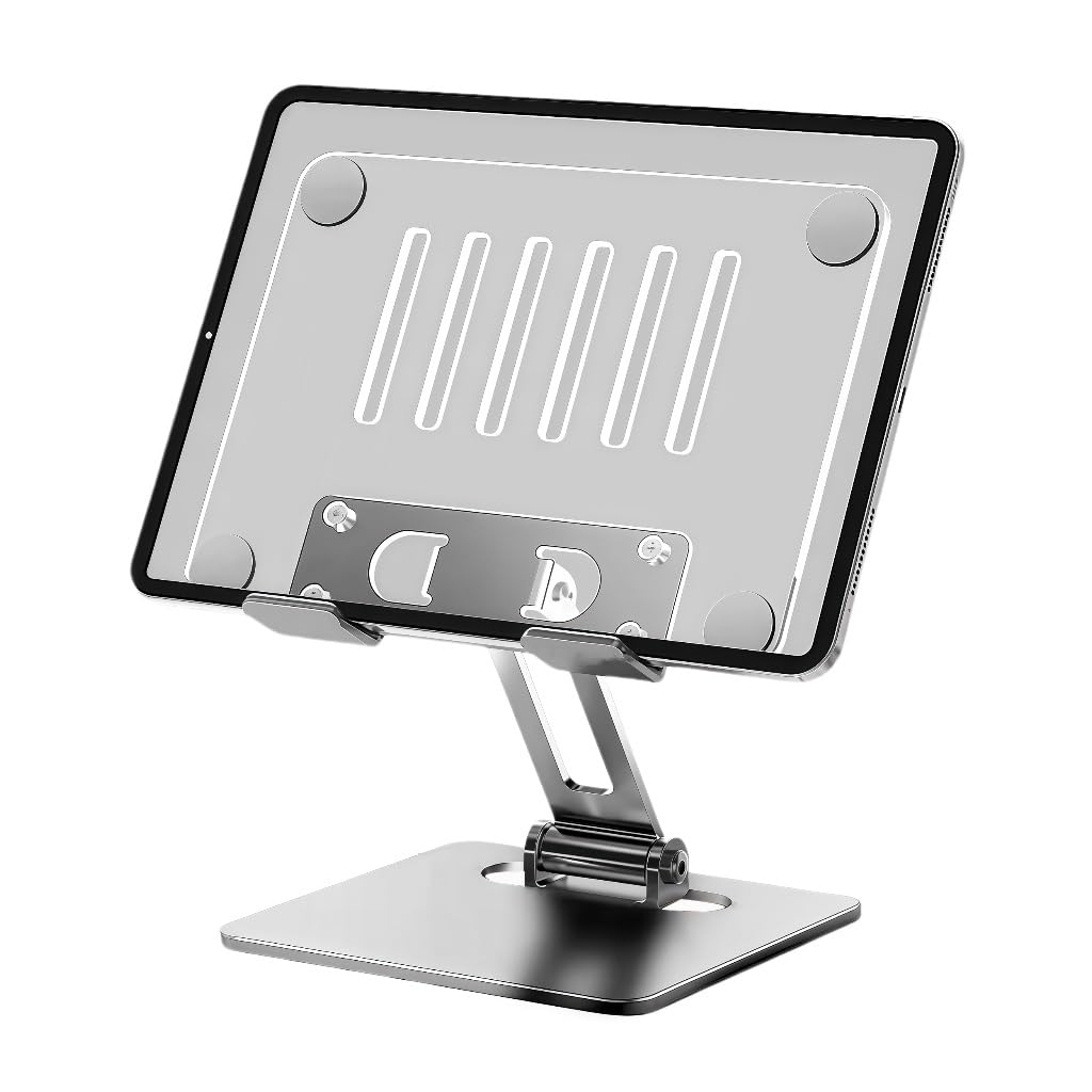 Craftreasure Acrylic Tablet Stand Holder - Adjustable iPad Stand Compatible with 4 7-12 9inch Device Such as iPad
